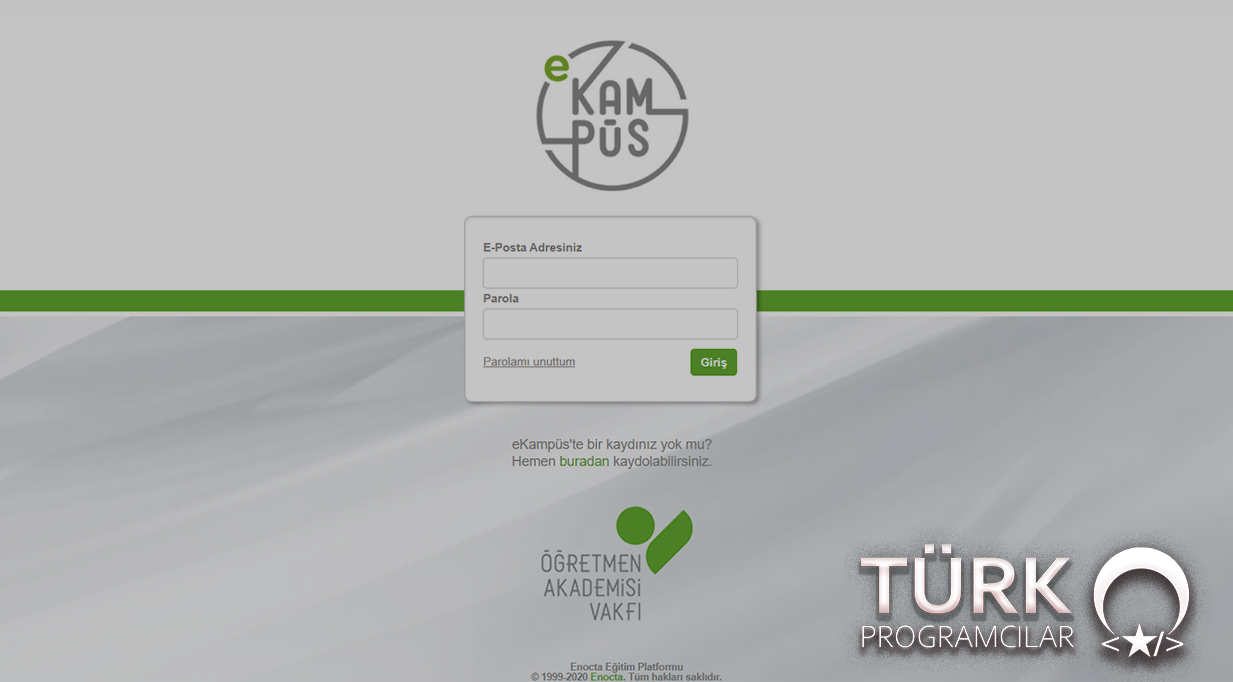 E-Kampüst Örav - Türk Programcılar